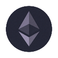 Ethereum ETH Symbol als Kryptow&auml;hrung im Rainbet Casino