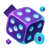 Limbo Spielsymbol mit leuchtendem W&uuml;rfel und hohem Multiplikator f&uuml;r Rainbet Originals